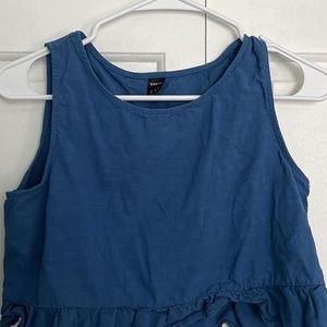 Blue tank top from shein